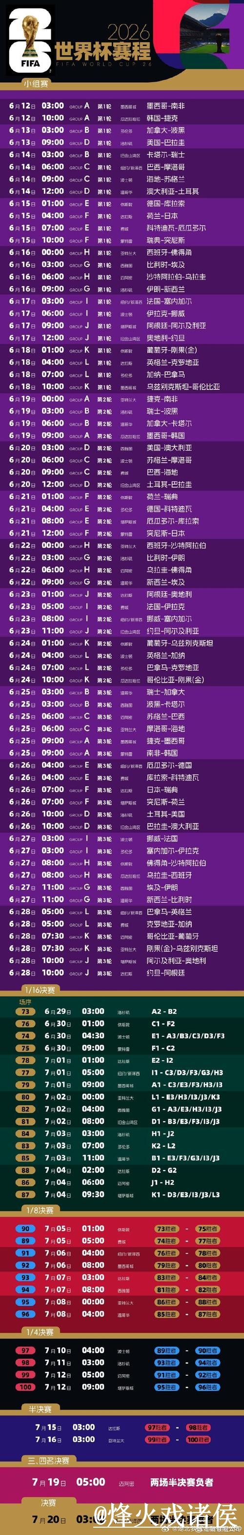 2026世界杯在线直播整理,手机观看和备用网址说明 2026世界杯在线直播整理,手机观看和备用网址说明